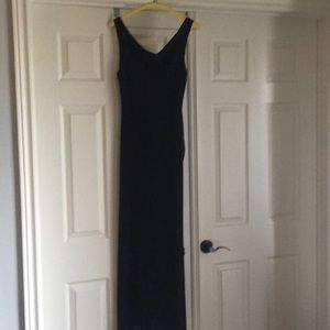 Navy blue dress